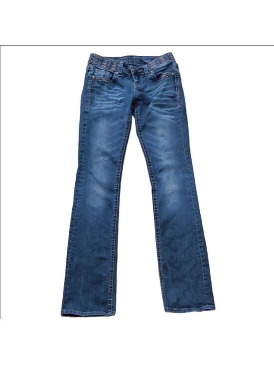 Grace Denim - Grace Midnight Blue Straight Leg Jeans